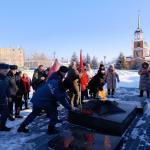 Митинг, посвящённый Дню освобождения города Воронежа от немецко-фашистских захватчиков.